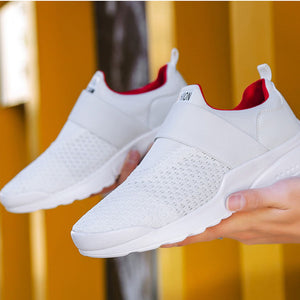 HEE GRAND 2019 New Causal Outdoor Slip-On Mesh Hard-Wearing Men Sports Shoes Breatable And Comfortable Shoes Size 39-46 XMR3040