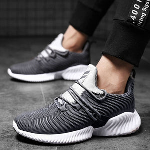 HEE GRAND Men's Spring Causal Breatable Comfortable Sports Shoes With Rubber Lace Up Round Toe Hard-Wearing Light Shoes XMR3047