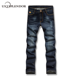 2019 Spring Autumn Men Jean Casual Solid Man Denim Pants New Fashion Men's Jeans Skinny Cotton Male Trousers Full Length YN10420