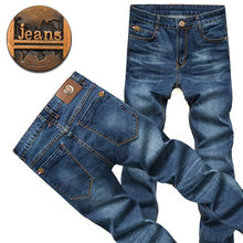 Load image into Gallery viewer, 2019 Spring Autumn Men Jean Casual Solid Man Denim Pants New Fashion Men&#39;s Jeans Skinny Cotton Male Trousers Full Length YN10420